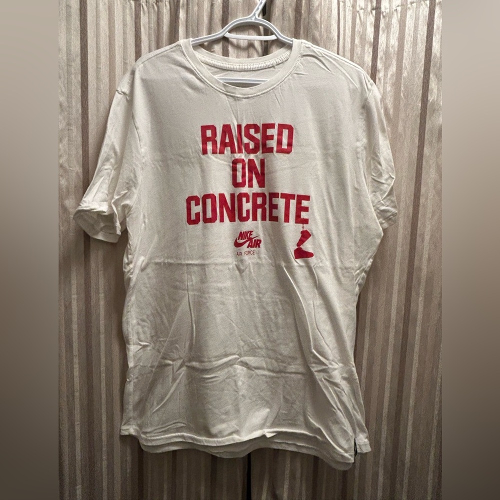 Nike Air Force 1 Men’s White T-Shirt, Size XL